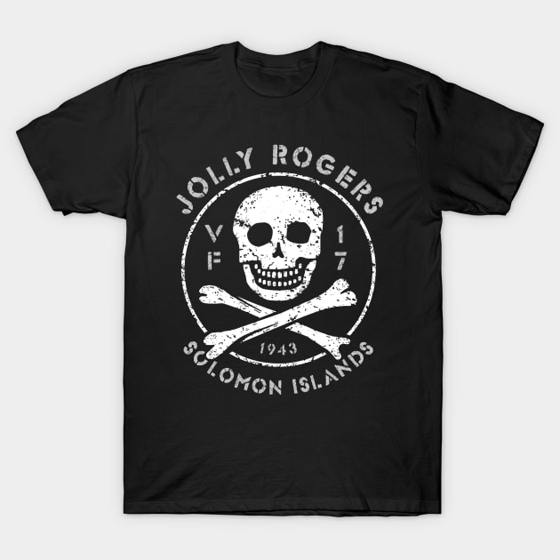 VF-17 Jolly Rogers - F4U Corsair T-Shirt by 909 Apparel